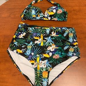 Two piece Bathing Suit Plus Size